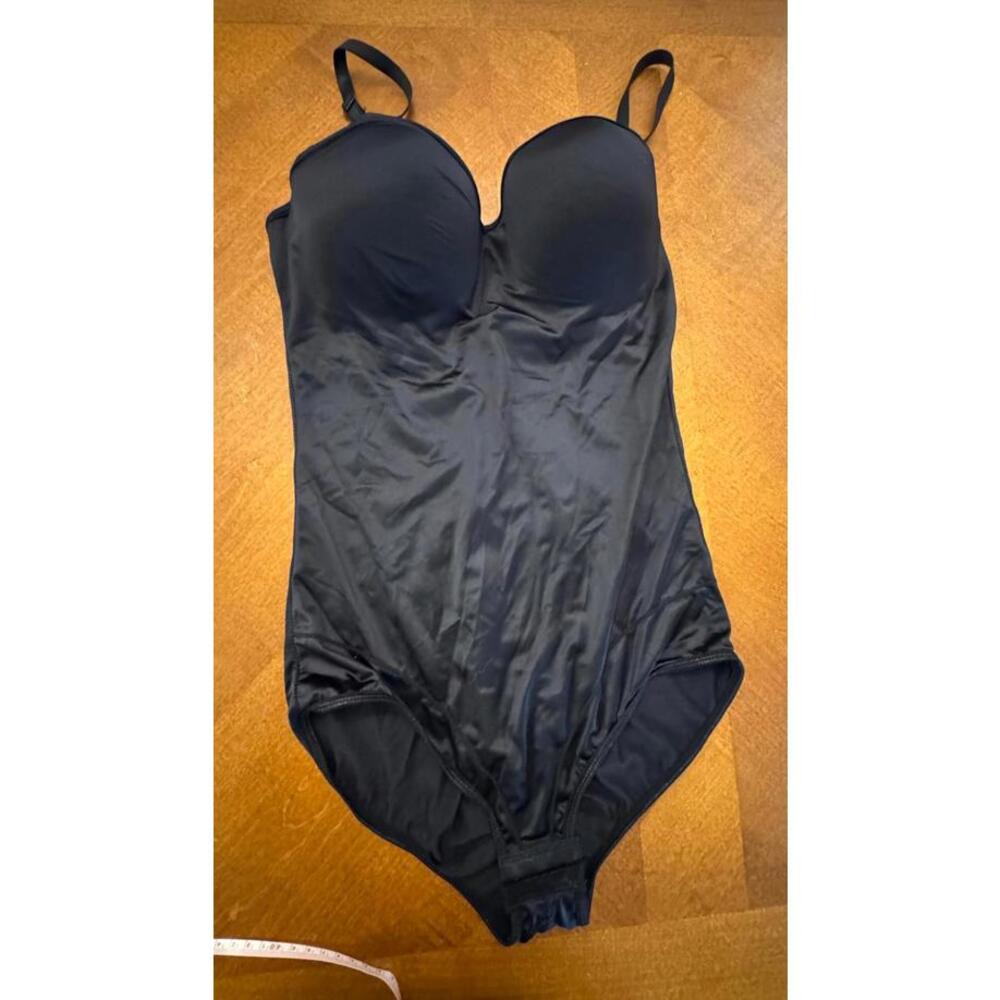 Nicole Miller Black Shapewear Bodysuit Size XL 8-114